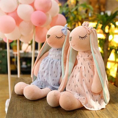 Peluche lapin™ | Doudou Ultra Douce - Compagnon Réconfortant Idéal de Votre Enfant