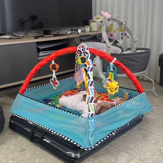 Tapis d'Éveil Sensoriel™ | Coloré